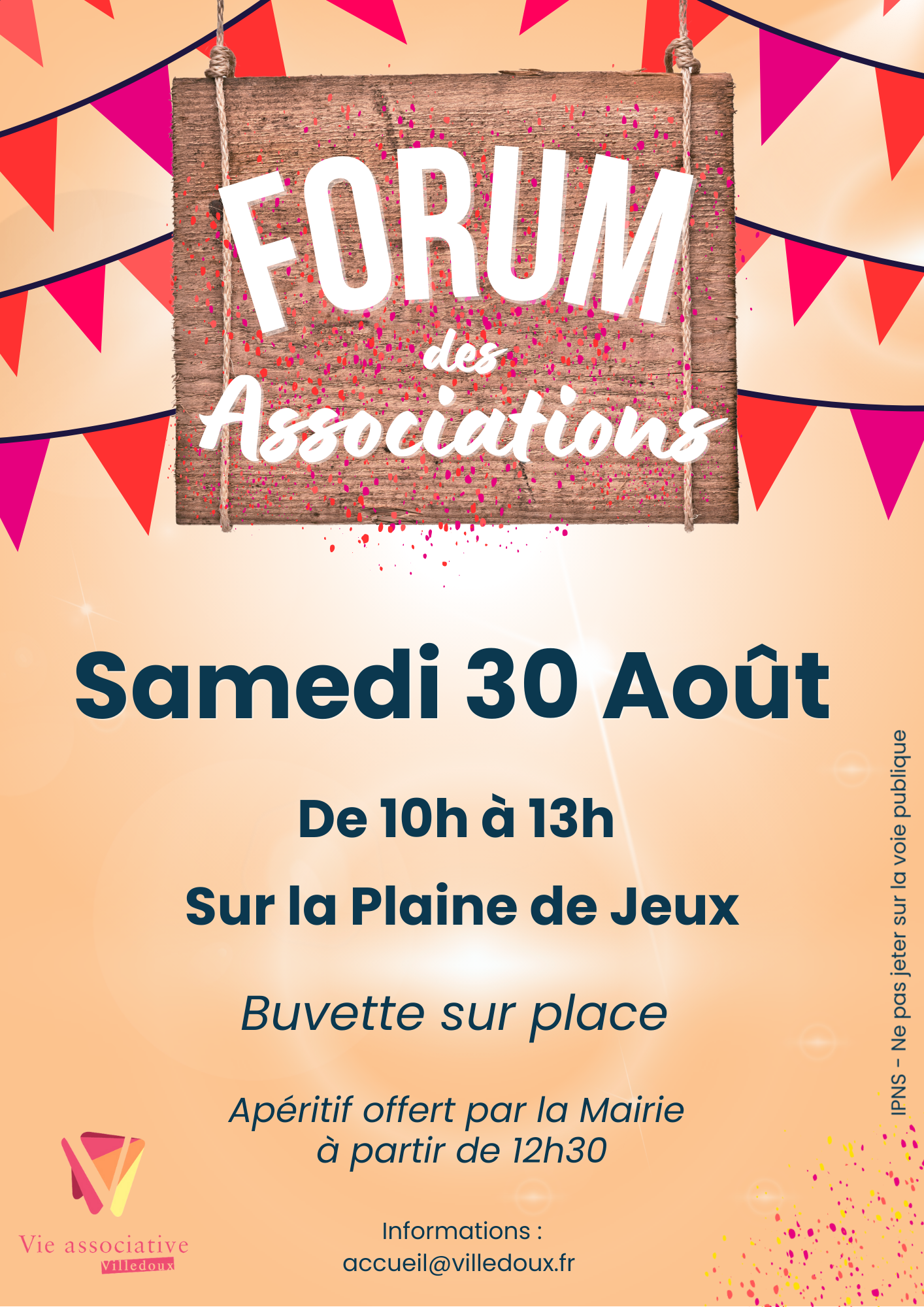 Affiche forum des associations